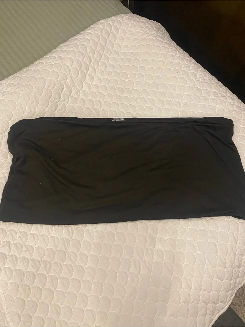 Beyond Yoga Hidden Pocket Black Infinity Scarf
